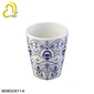 melamine blue and white plates